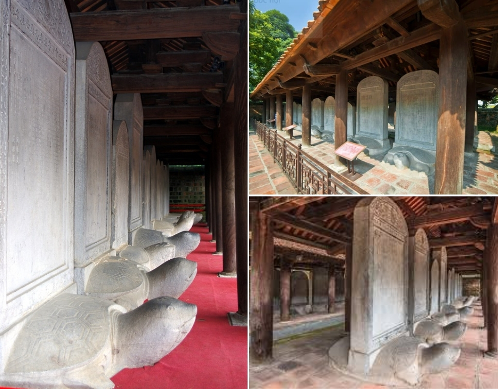 Vườn bia Tiến sĩ Văn Miếu