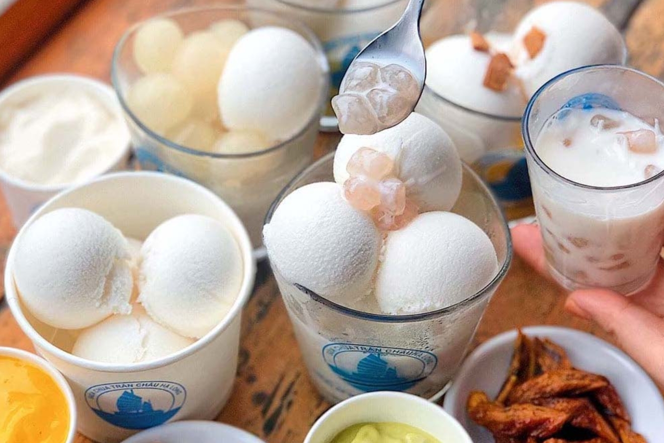Sữa chua trân châu Hạ Long