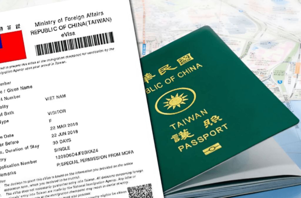 Visa du lịch Đài Loan ngắn hạn