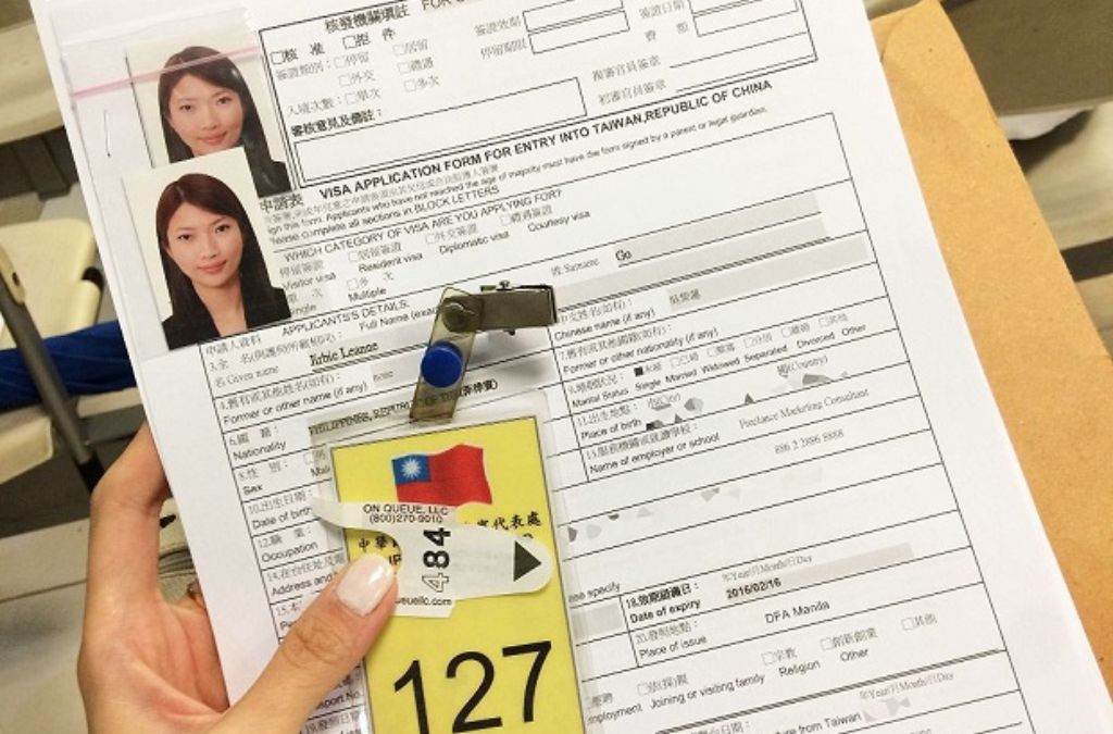 Chuẩn bị hồ sơ theo đúng diện visa Đài Loan