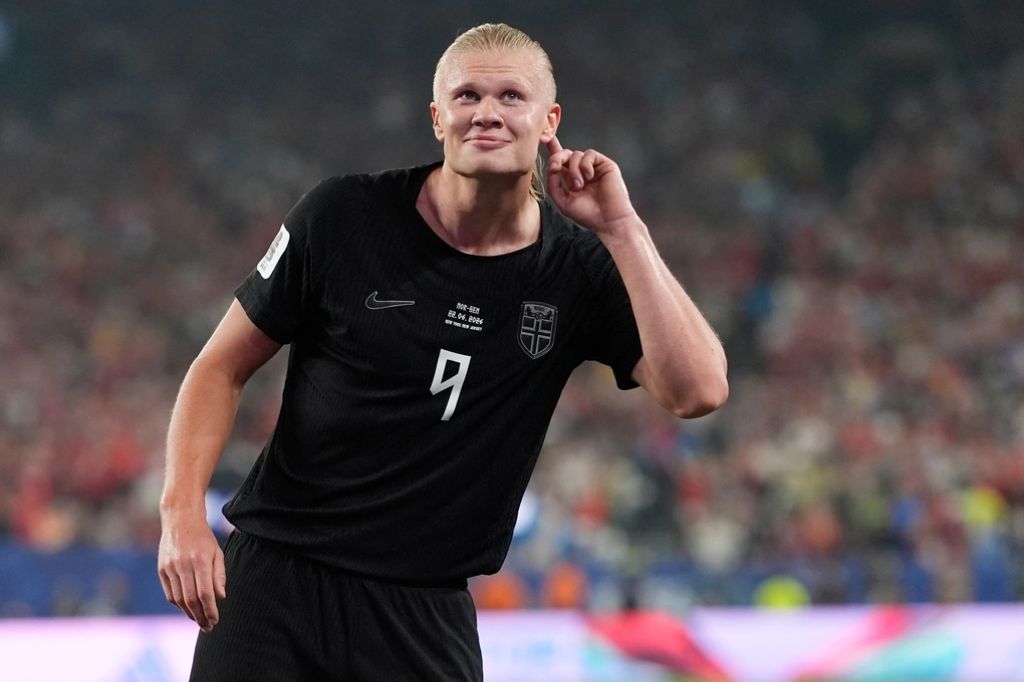 Tiền đạo Erling Haaland trước trận Bờ Biển Ngà và Na Uy tại World Cup 2026