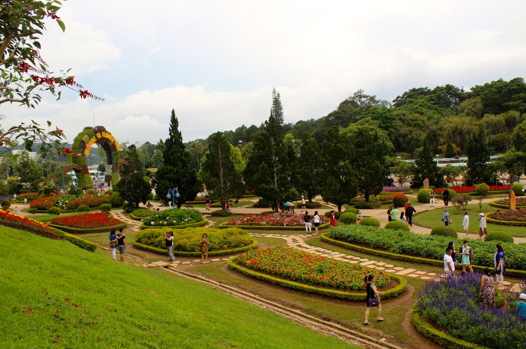 Khuôn viên Vườn hoa thành phố Đà Lạt