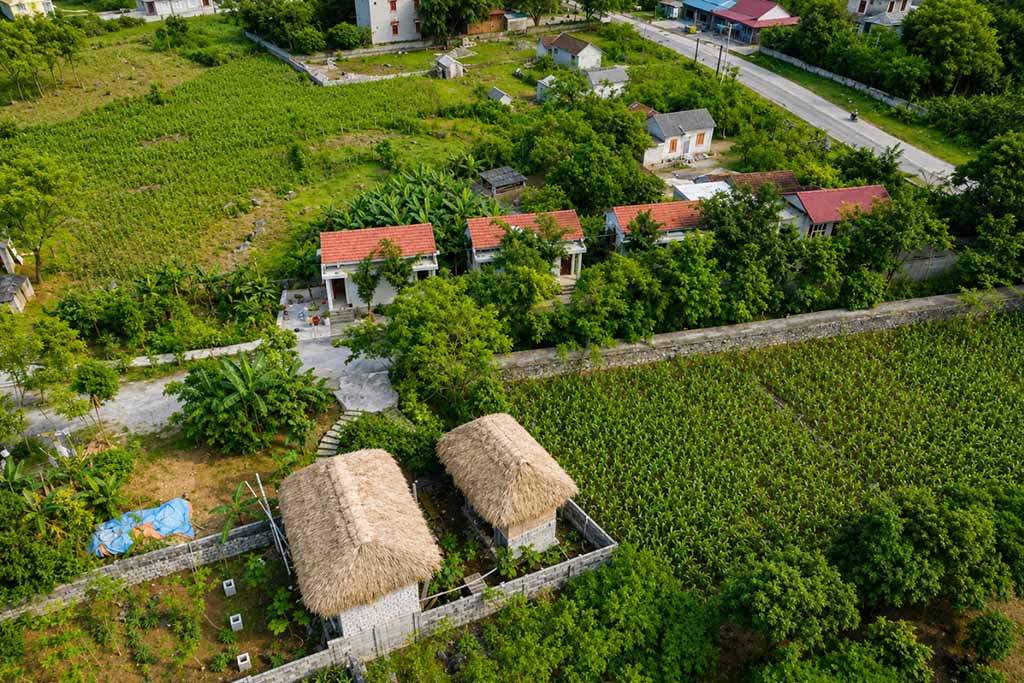 Bungalow là lựa chọn lưu trú gần gũi với thiên nhiên ở Cúc Phương.