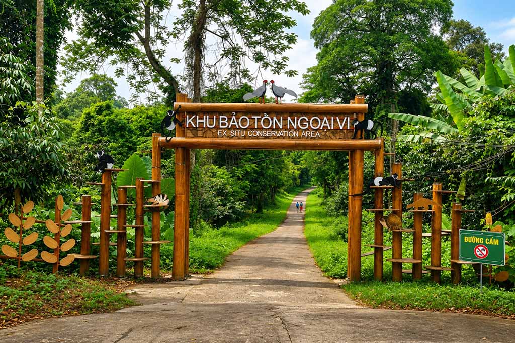 Khu bảo tồn động vật hoang dã là điểm tham quan ý nghĩa tại Cúc Phương.