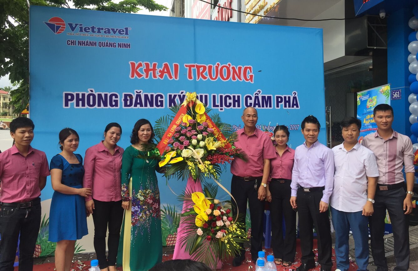 Vietravel Quảng Ninh mở Phòng đăng ký Du lịch Cẩm Phả