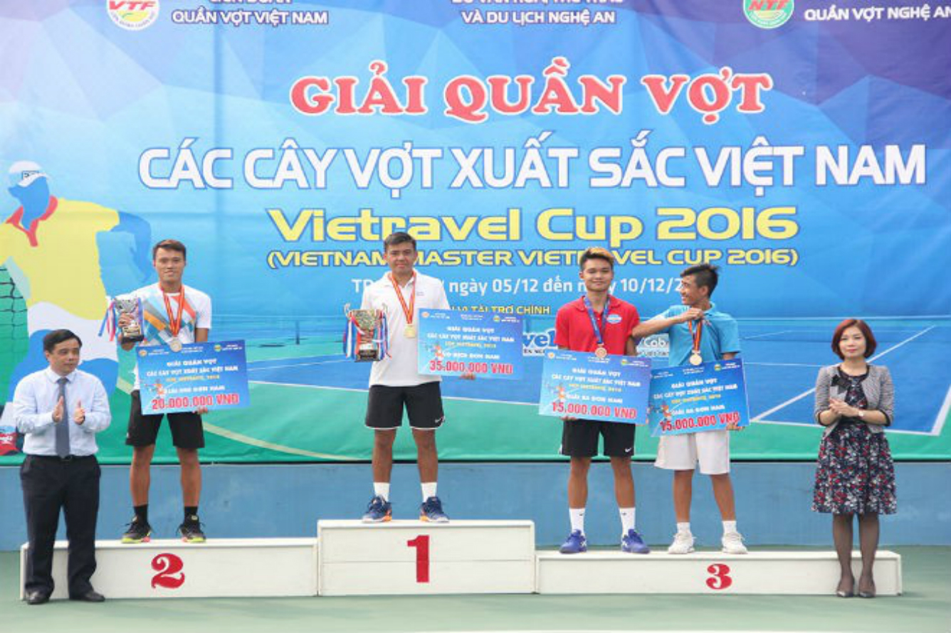Giải quần vợt các Cây vợt xuất sắc Việt Nam – Vietravel Cup 2017 chuẩn bị khởi tranh