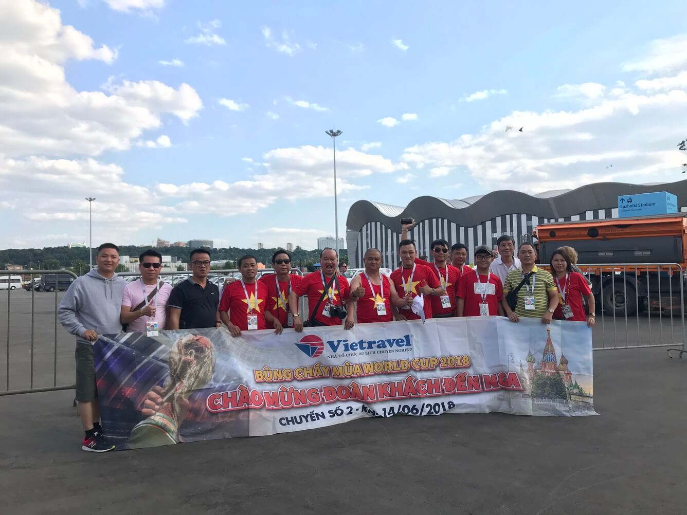 Du khách ồ ạt đến Nga xem World Cup 2018