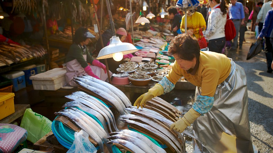 Độc đáo chợ hải sản Busan, Hàn Quốc