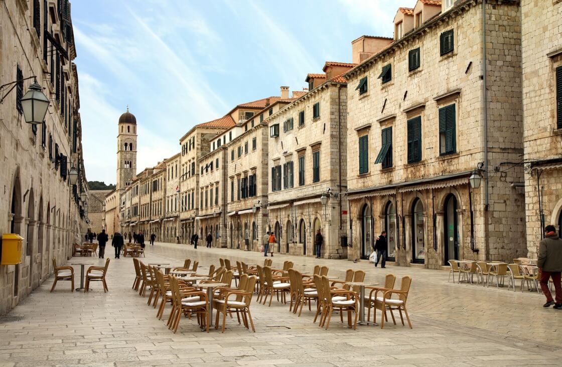 Dubrovnik, khu phố cổ mang phong cách La Mã