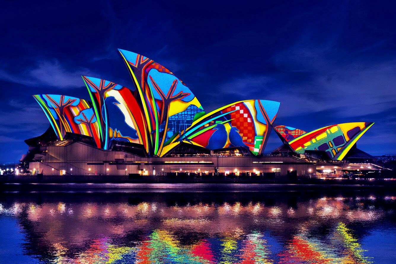 Lễ hội Vivid Sydney 2016 - Sự mê hoặc đến từ ánh sáng
