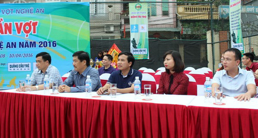 Vietravel đồng hành cùng giải quần vợt vô địch tỉnh Nghệ An 2016