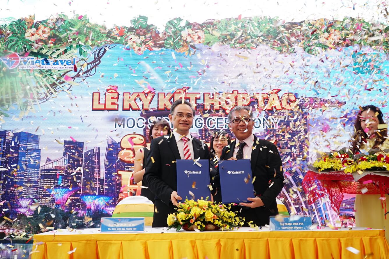 Tổng cục Du lịch Singapore và Vietravel hợp tác phát triển thị trường khách Việt Nam đến Singapore