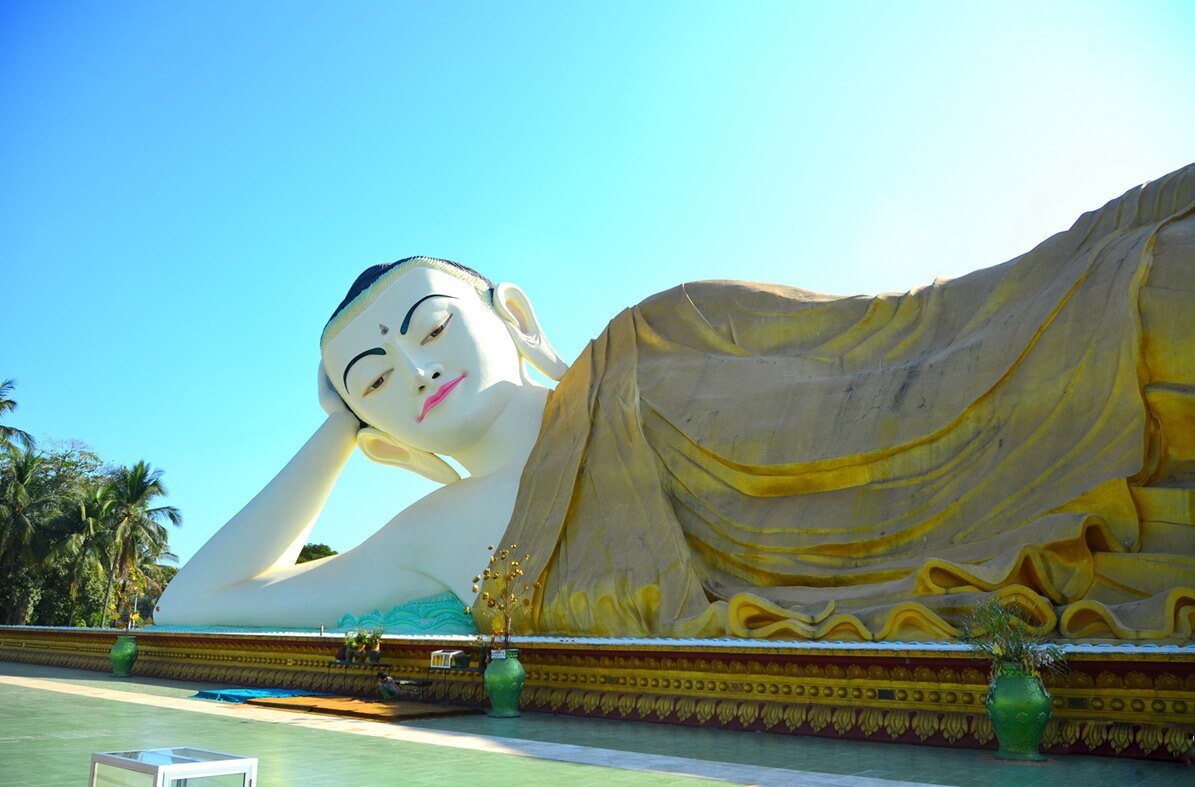 Tượng Phật nằm Shwei Tha Lyaung - Nét đẹp từ tâm linh