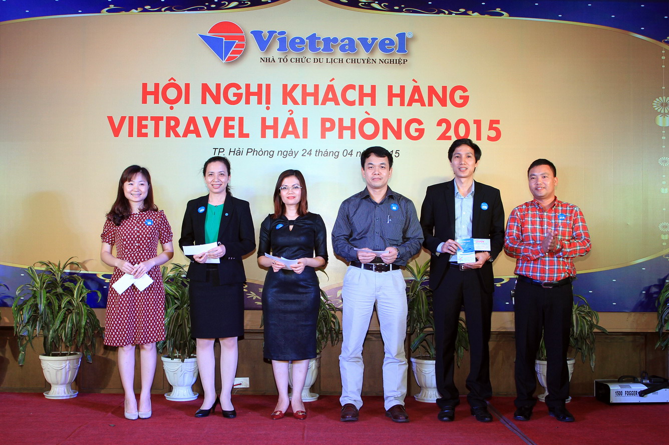 Vietravel Hải Phòng tổ chức Hội nghị khách hàng năm 2015