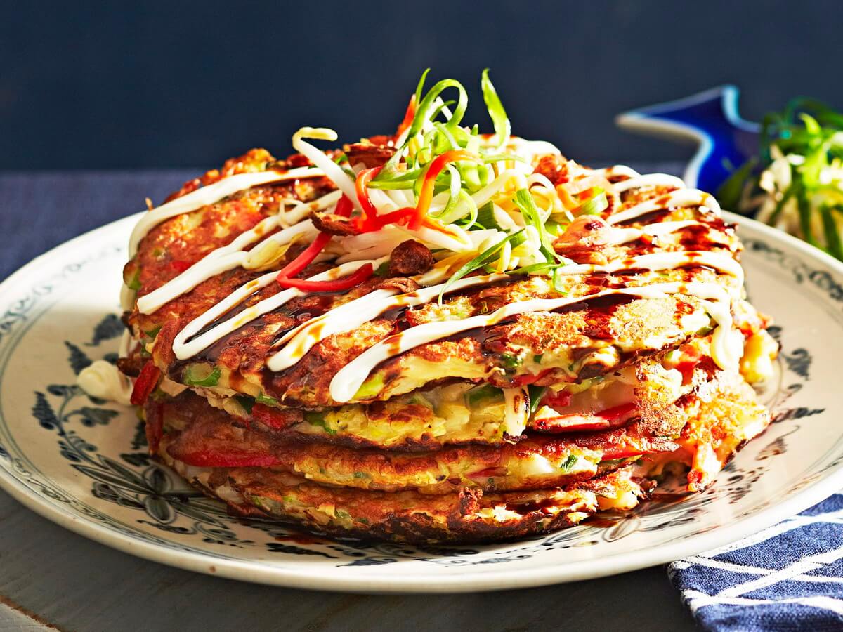 7. Bánh xèo Okonomiyaki