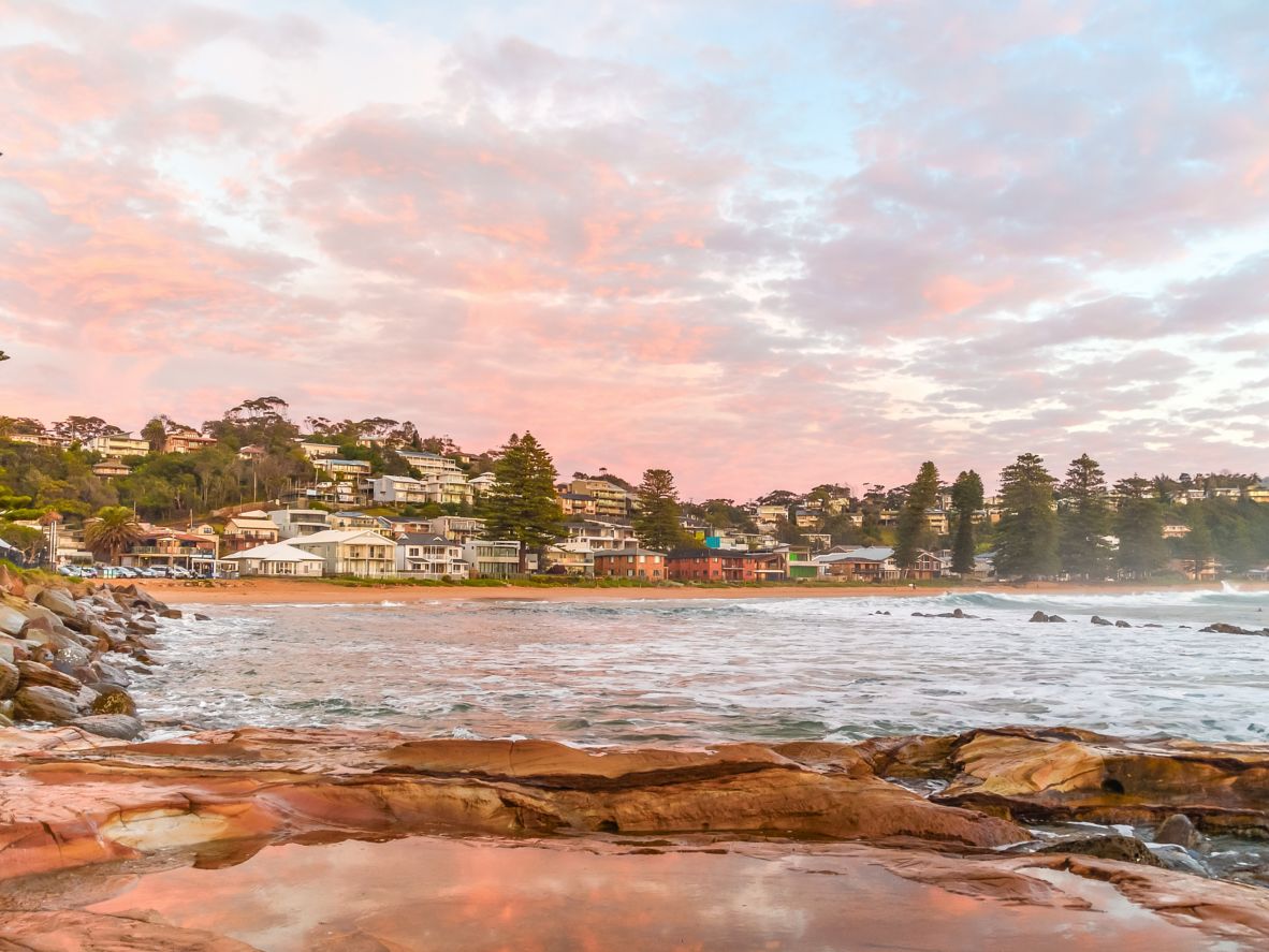Avoca Beach in New South Wales