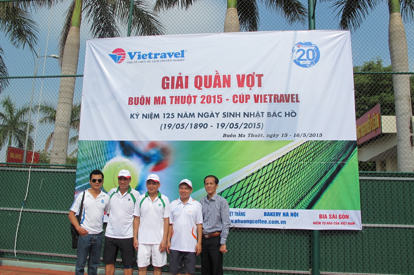 Xem thêm các hình ảnh của Giải Quần vợt Buôn Ma Thuột – Cup Vietravel 2015