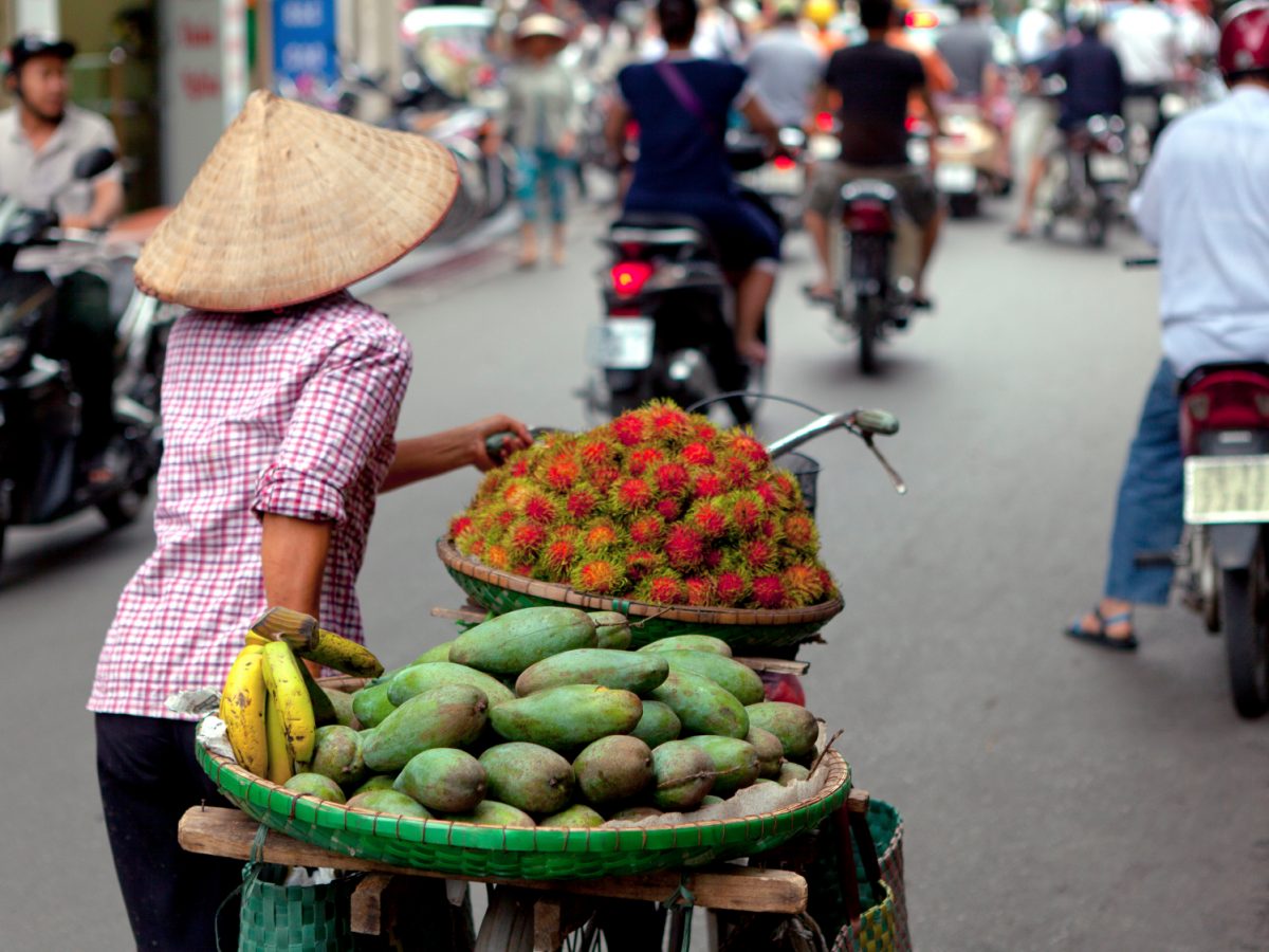 Hanoi, Vietnam - bookings up 261%