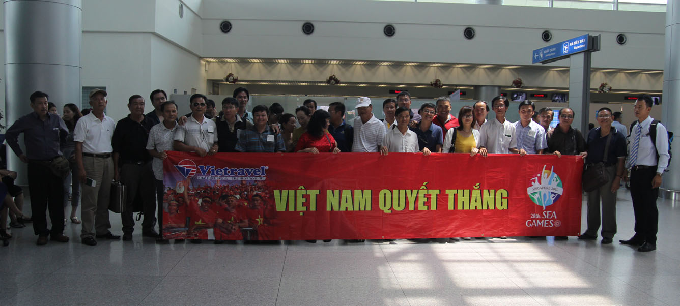 Hơn 300 khách Vietravel cổ vũ cho tuyển U23 Việt Nam trong trận Việt Nam – Thái Lan
