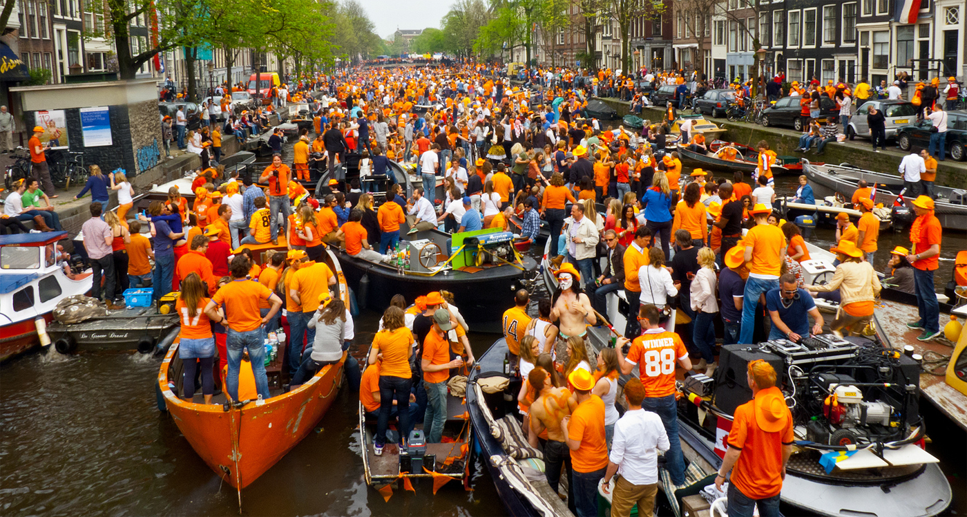 4. King’s Day in Amsterdam