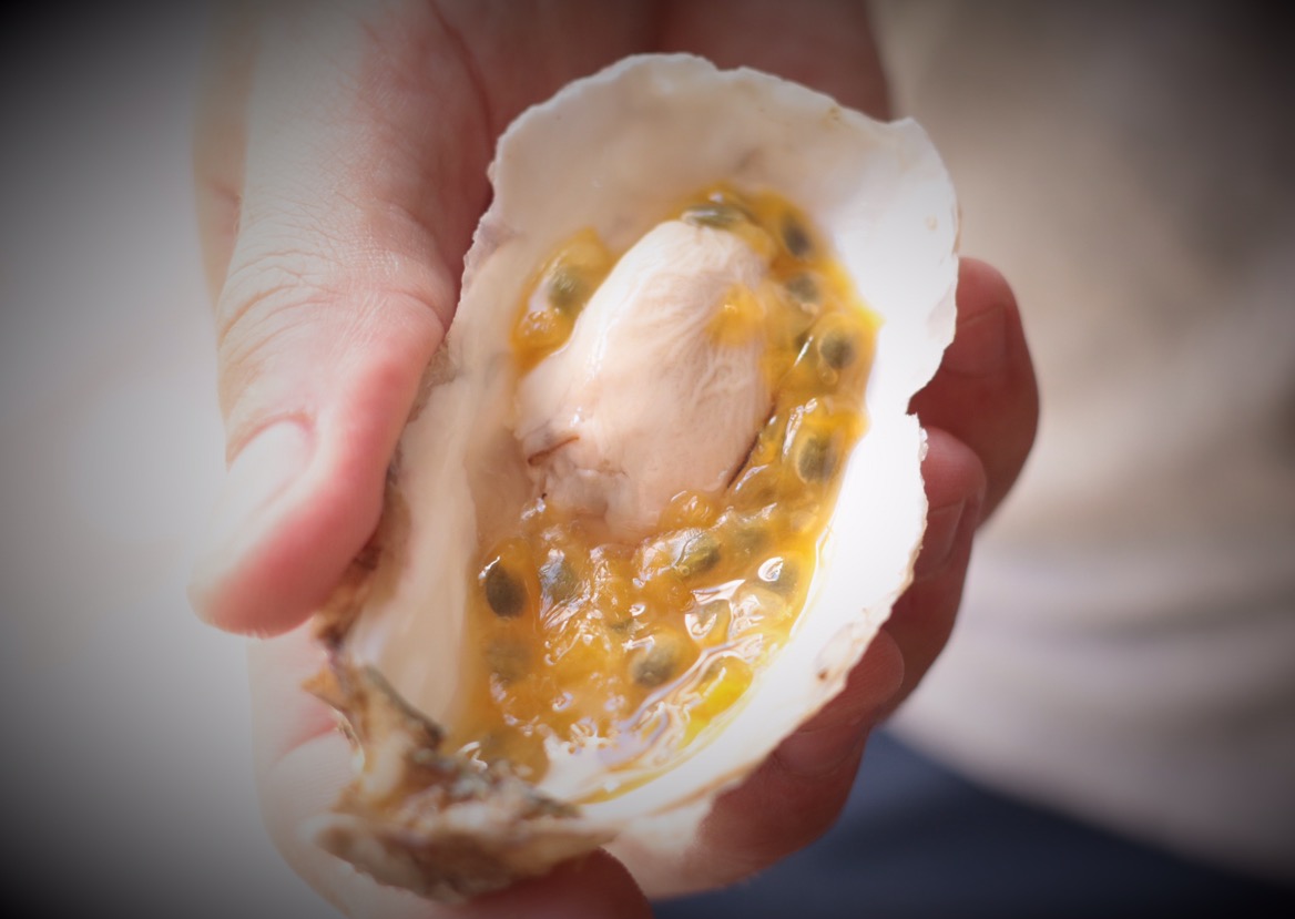 3. Passion Fruit Cheese Oyster