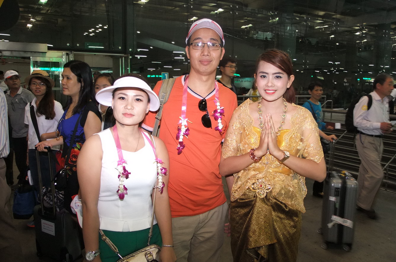 Vietravel Huế thành công khai thác khách du lịch đường bay thẳng Huế - Bangkok