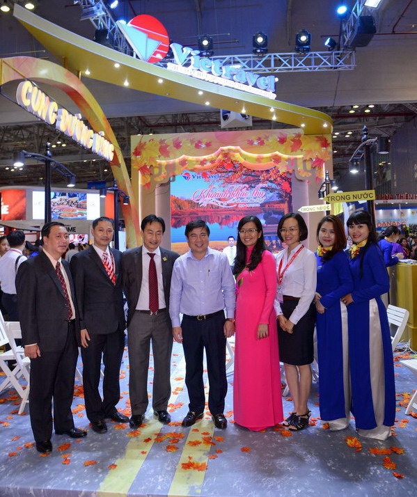 Hội chợ du lịch quốc tế TP. HCM (ITE HCMC 2016) -  Thỏa sức mua tour khuyến mại hấp dẫn tại gian hàng Vietravel