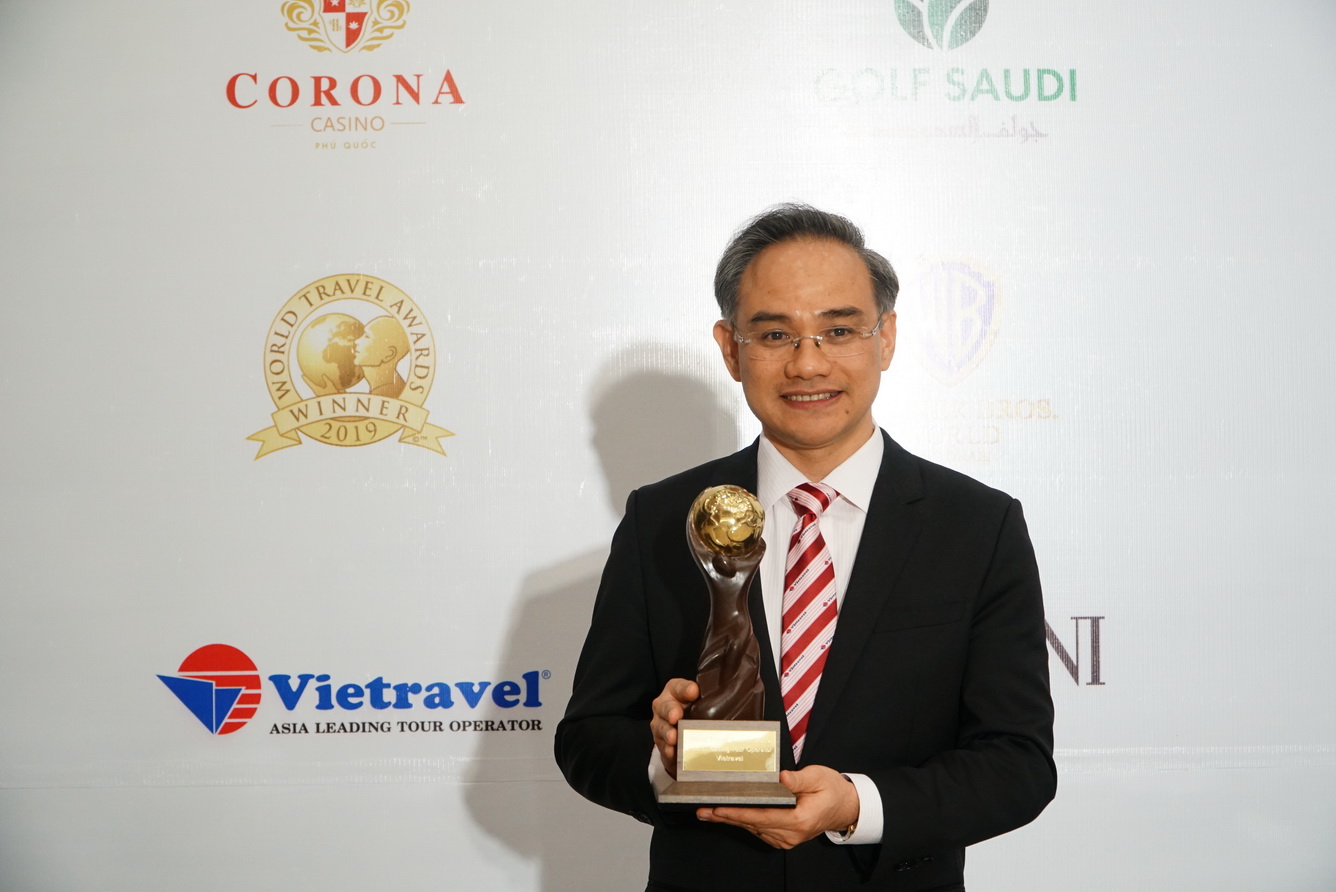 Vietravel được vinh danh tại Giải Thưởng Du Lịch Thế Giới World Travel Awards 2019
