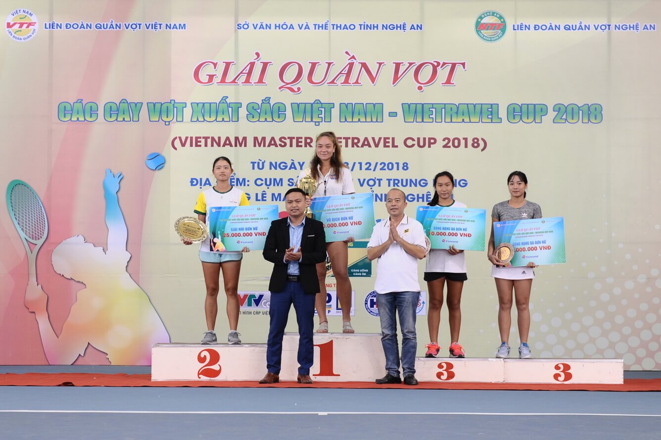 Bế mạc Giải Quần vợt các Cây vợt xuất sắc Việt Nam - Vietravel Cup 2018 (Vietnam Master – Vietravel Cup 2018)