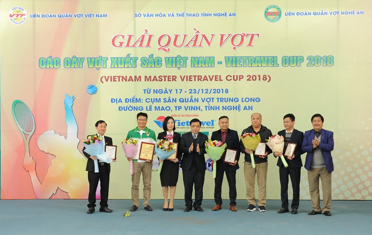 Bế mạc Giải Quần vợt các Cây vợt xuất sắc Việt Nam - Vietravel Cup 2018 (Vietnam Master – Vietravel Cup 2018)