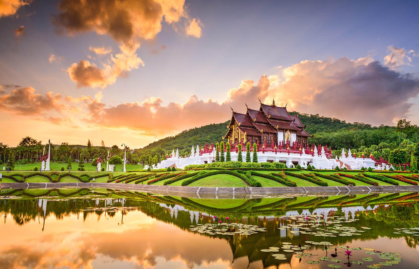Chiang Mai, a pretty little town in Northern Thailand