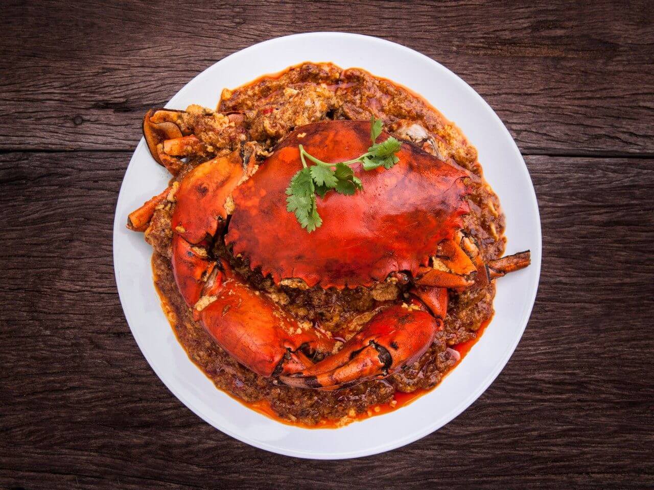 8. Chilli Crab is amazing