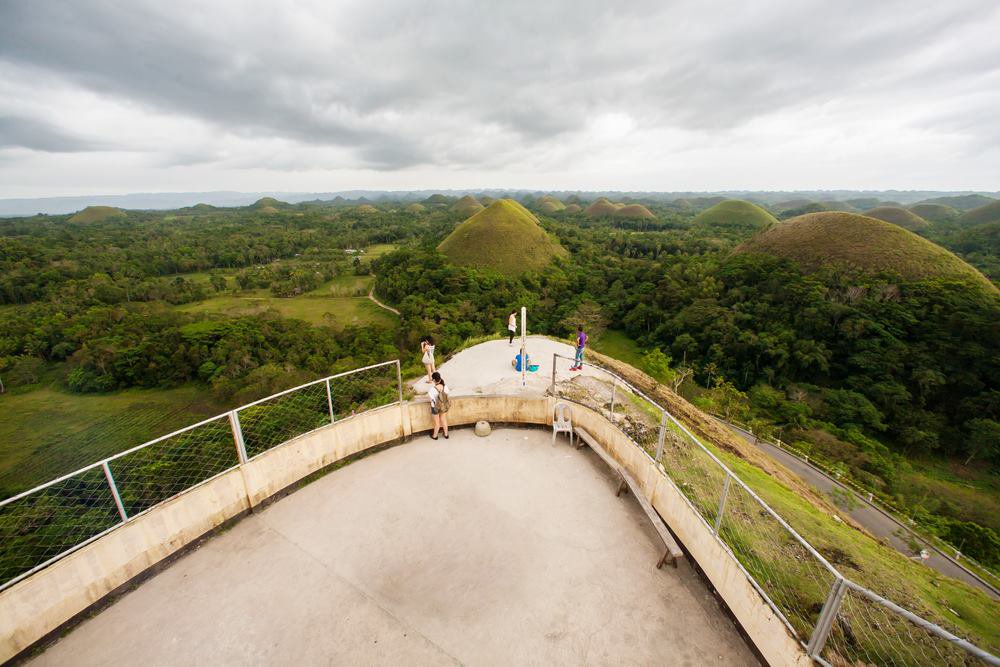 The best time and place to see the Chocolate Hills