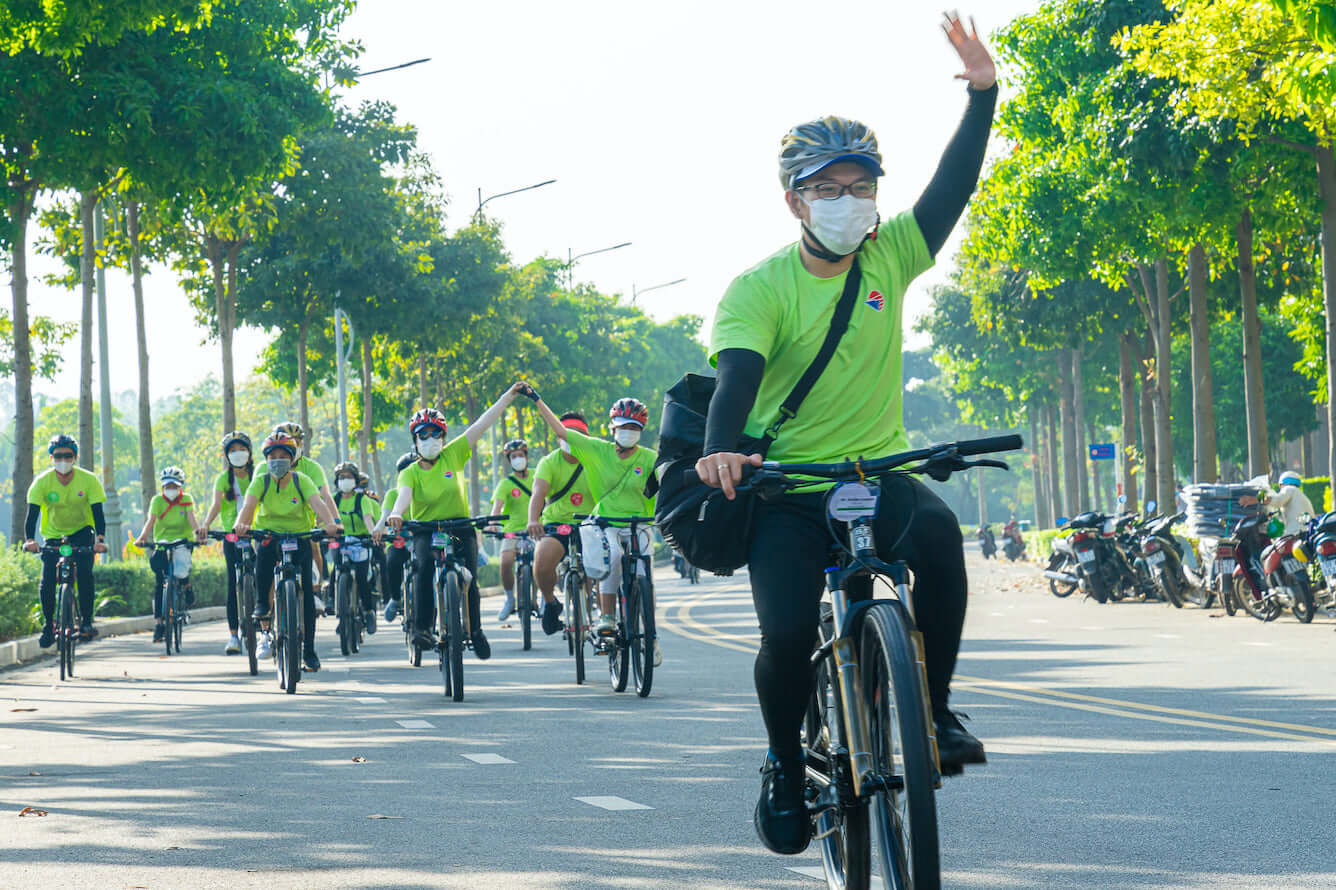 Biking Tour Saigon - Sự kiện hưởng ứng Kỷ niệm 26 năm thành lập Vietravel