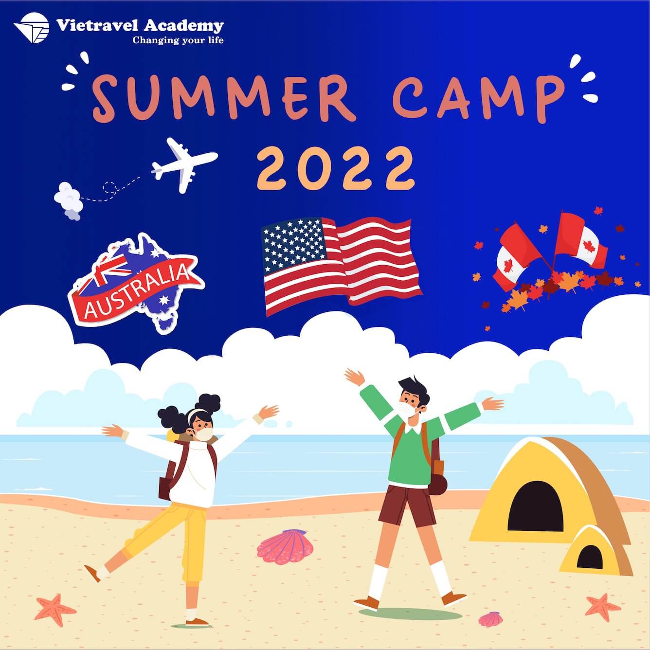 Chương trình tư vấn trực tiếp Summer Camp - Du học hè quốc tế 2022