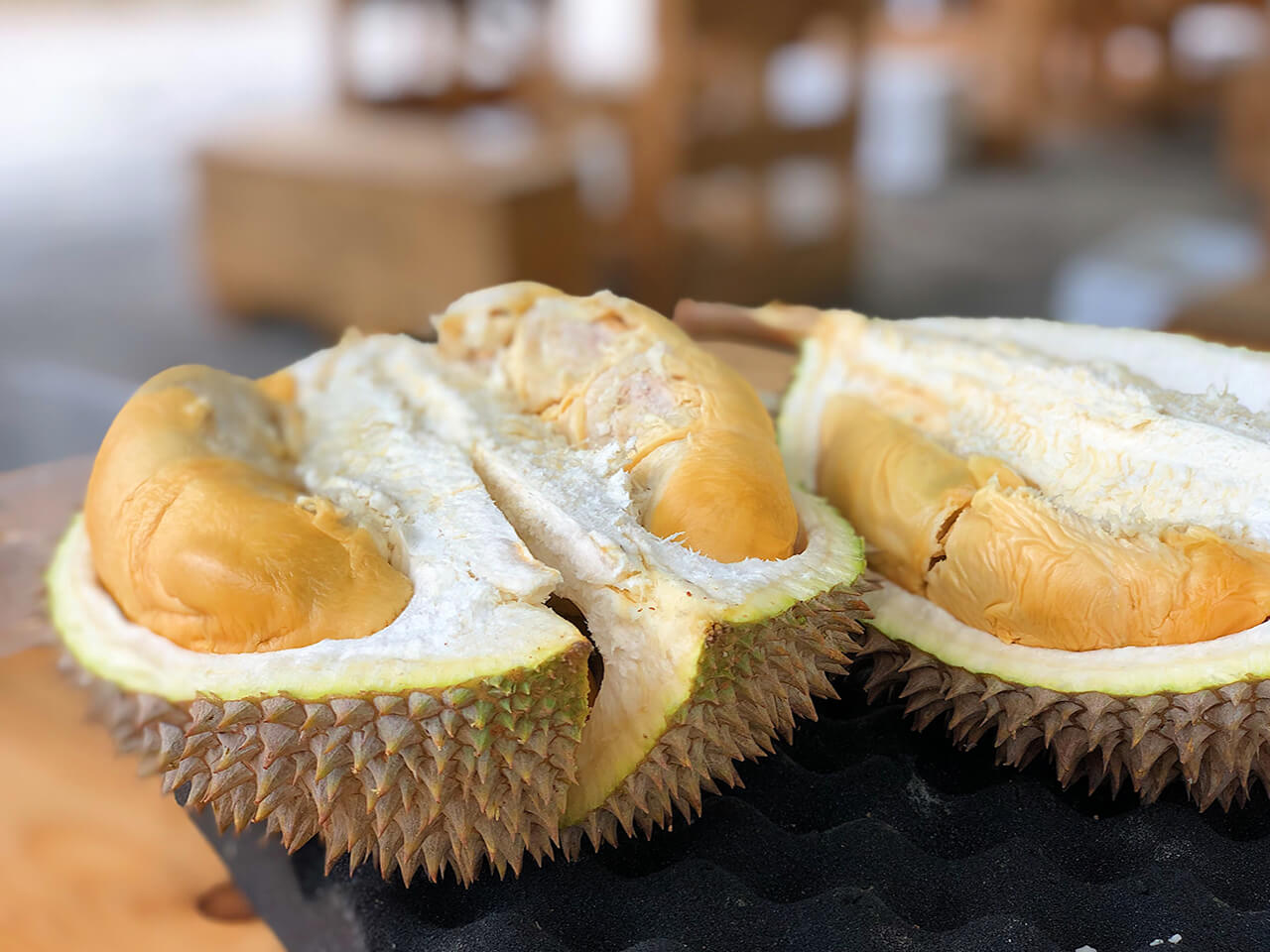 5. Singapore has durian fruit