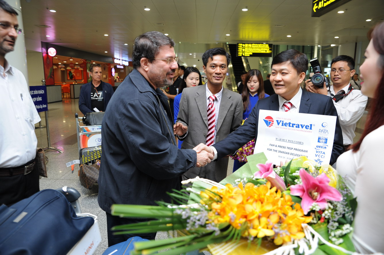 Vietravel organizes Vietnamese Famtrip for delegations from Iran