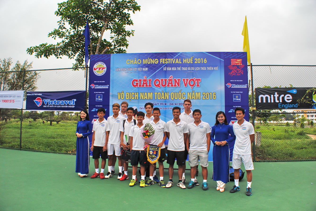 Vietravel tài trợ chính giải Quần vợt vô địch nam toàn quốc năm 2016