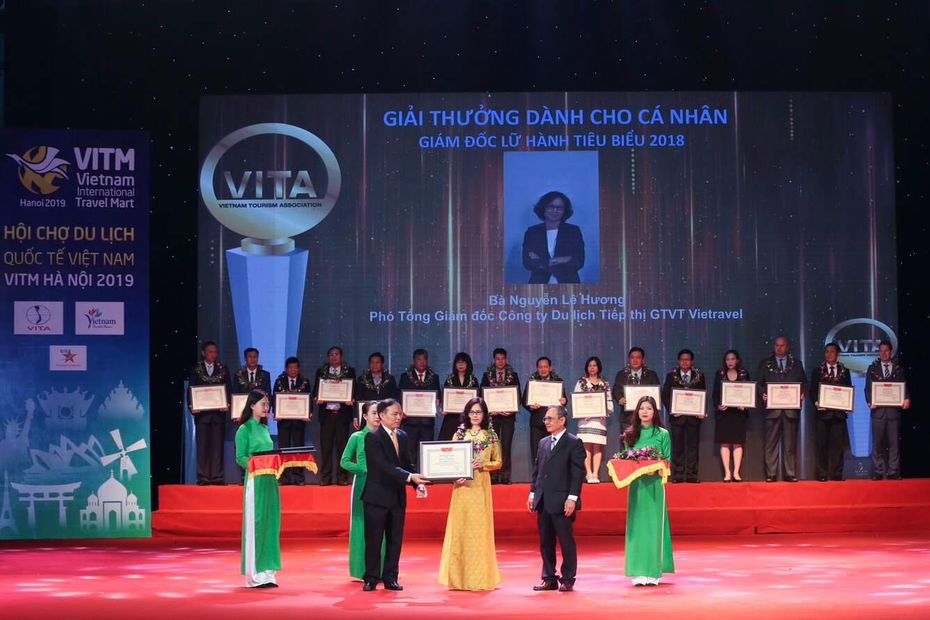 Vietravel liên tiếp đạt các giải thưởng quan trọng tại Hội Chợ Du Lịch Quốc Tế VITM 2019