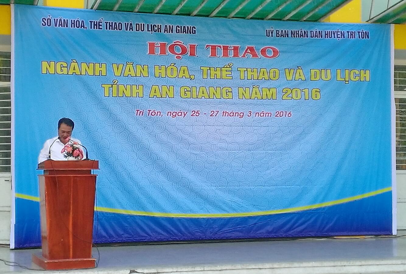 Vietravel đồng hành cùng hội thao ngành văn hóa, thể thao và du lịch tỉnh An Giang năm 2016
