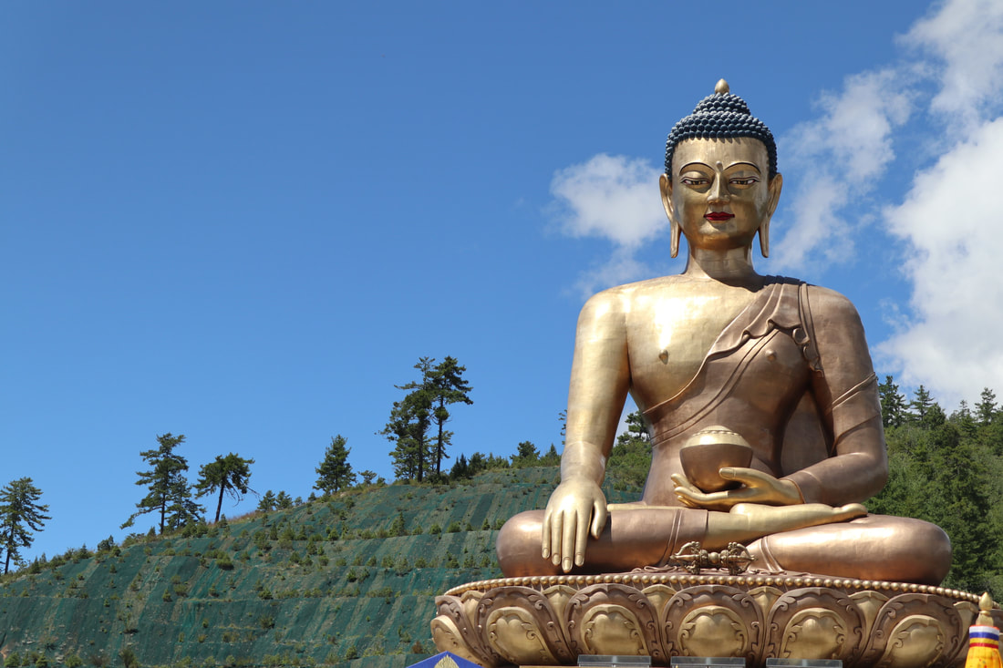6. THIMPHU IS HOME TO ONE OF THE LARGEST BUDDHA STATUES IN THE WORLD