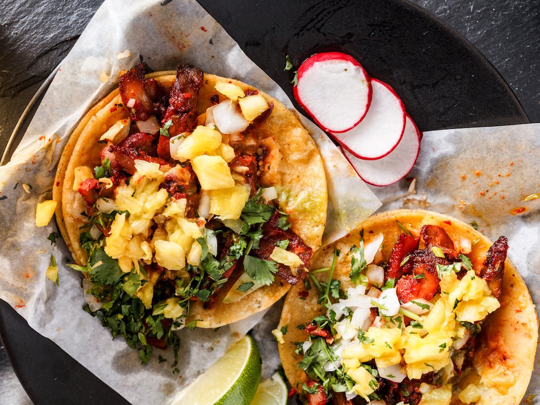 Street tacos in California and the Southwest