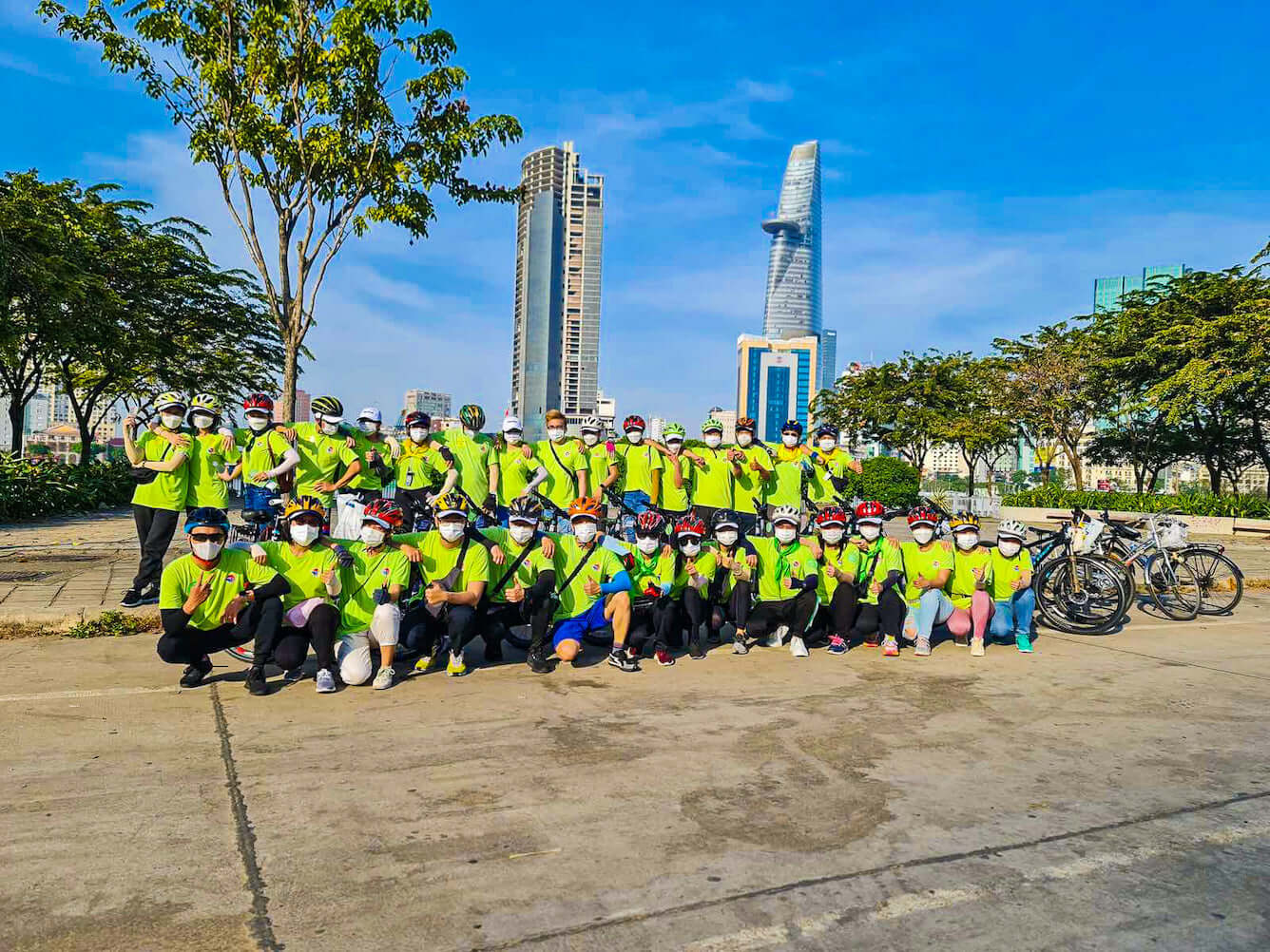 Biking Tour Saigon - Sự kiện hưởng ứng Kỷ niệm 26 năm thành lập Vietravel