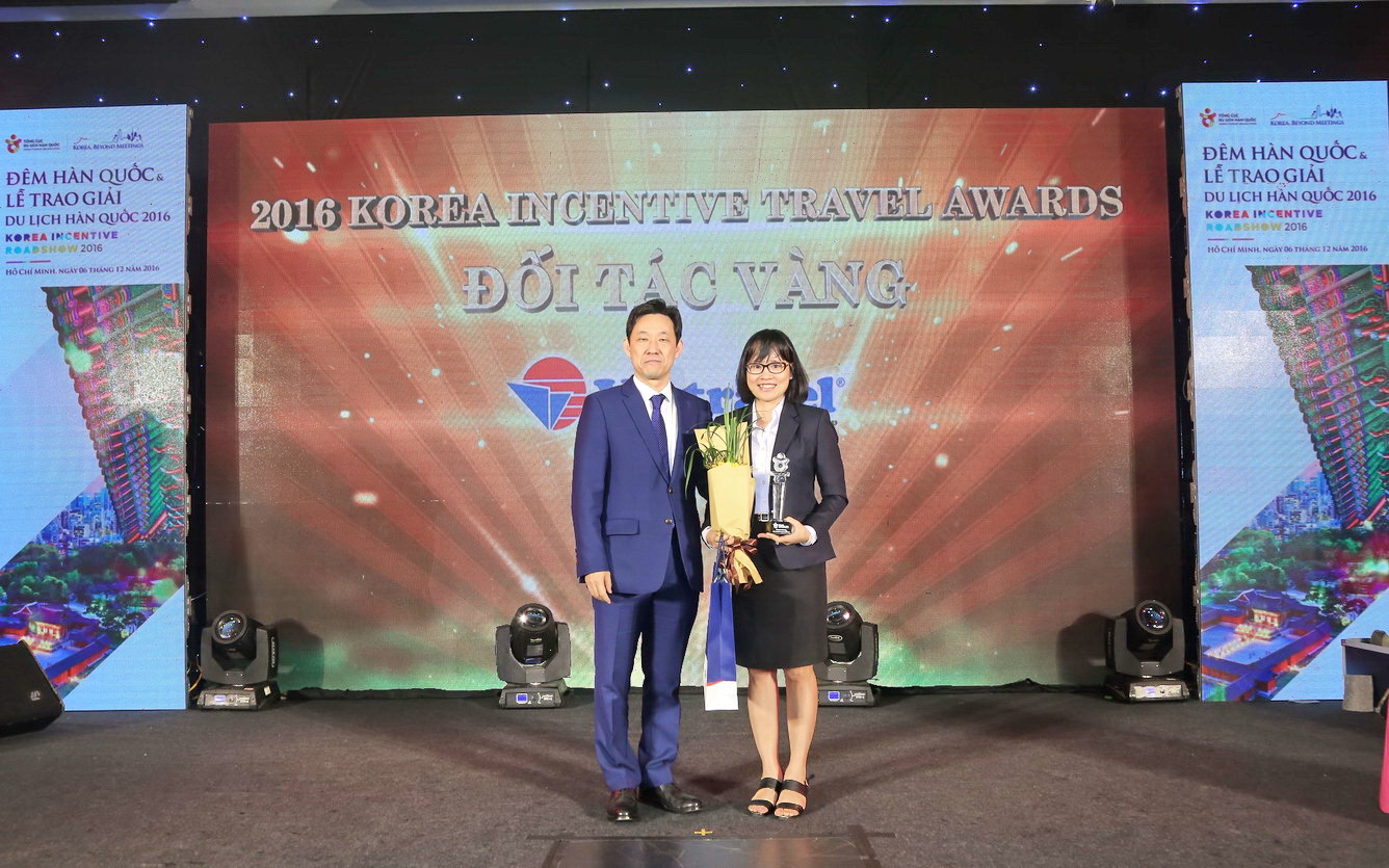 Vietravel tự hào 4 năm liền đạt giải thưởng uy tín từ Tổng cục Du lịch Hàn Quốc (KTO)