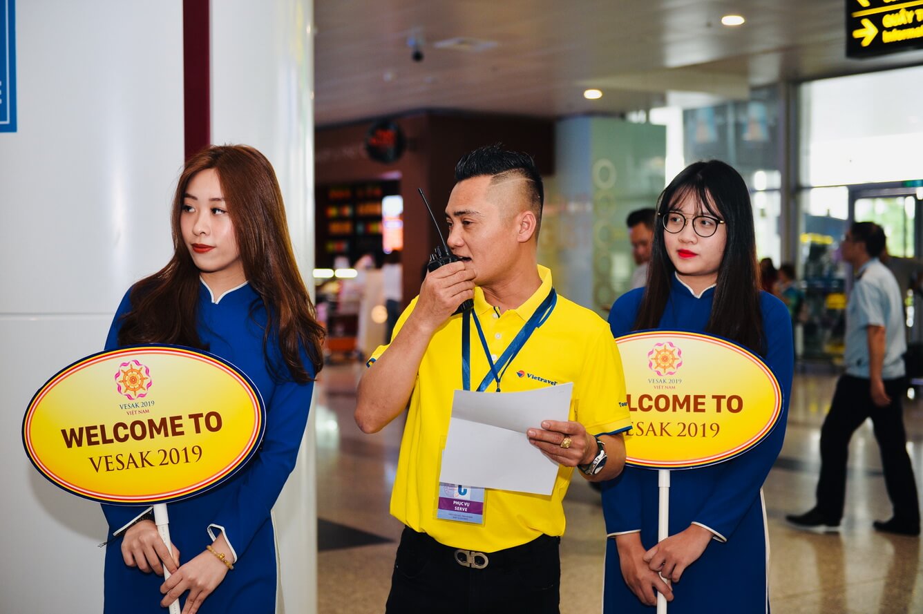 Những đoàn Đại biểu Quốc tế đầu tiên tham dự đại lễ Phật Đản Liên hợp quốc 2019 đã có mặt tại Việt Nam
