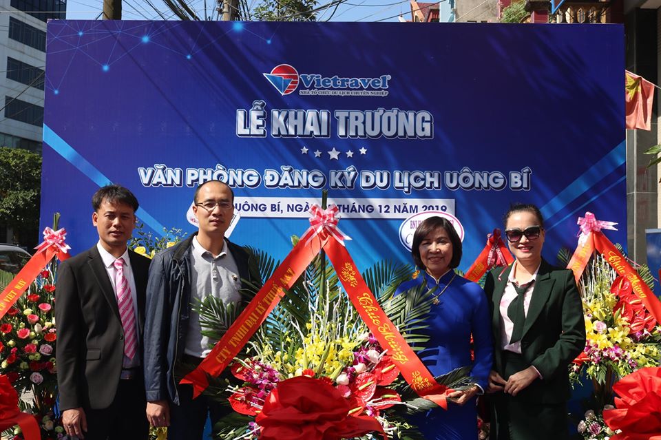 Vietravel Quảng Ninh khai trương văn phòng Uông Bí tạo đột phá trong phát triển và đổi mới