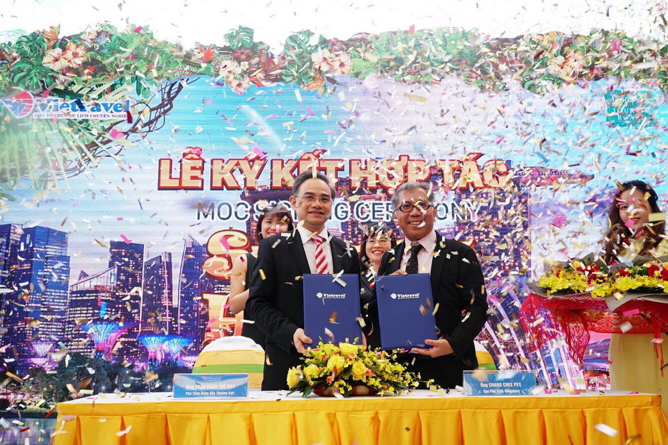 Tổng cục Du lịch Singapore và Vietravel hợp tác phát triển thị trường khách Việt Nam đến Singapore