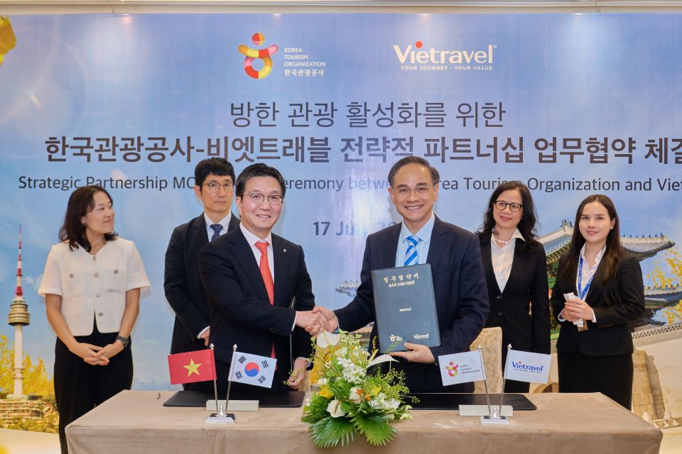Vietravel và KTO mở ra giai đoạn hợp tác mới, thúc đẩy phát triển thị trường du lịch Hàn Quốc tại Việt Nam