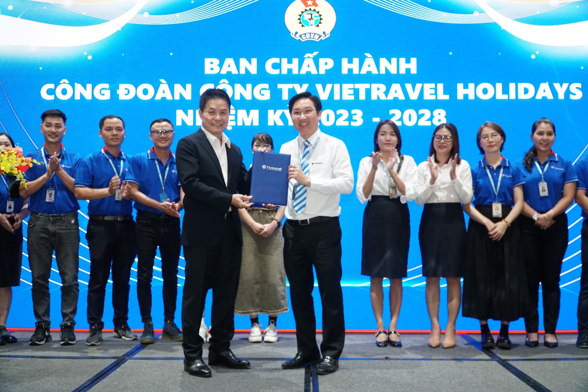 Công bố Quyết định thành lập Công đoàn Công ty Du lịch Vietravel và Ban chấp hành Công đoàn nhiệm kỳ 2023-2028