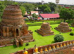 Cổ thành Ayutthaya: dấu tích bên sông